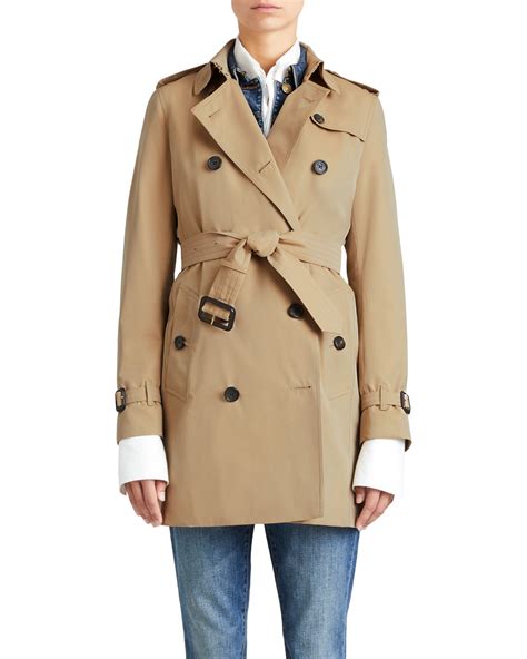 burberry kensington mid-length heritage trench coat red|burberry trench coat size guide.